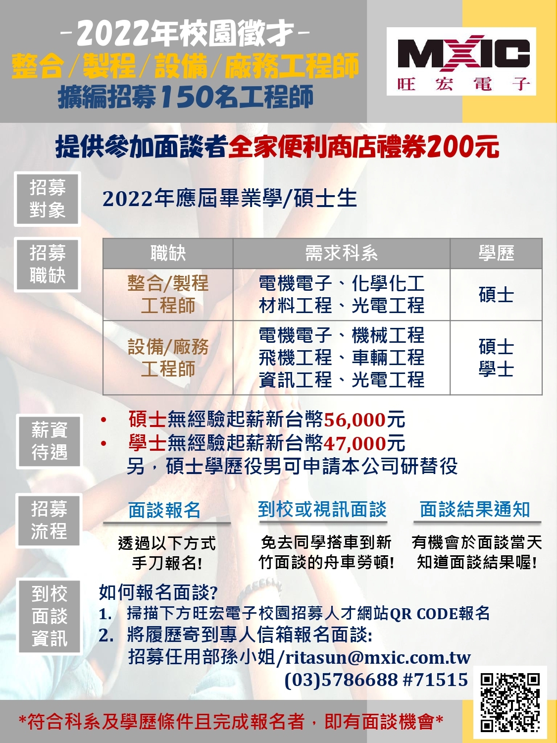 校園徵才活動DM